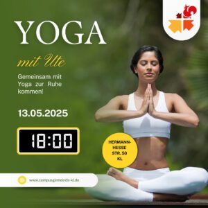 Gemeinsam mit Yoga zur Ruhe kommen