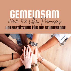 Gemeinsam, Unterstützung für die Studierende