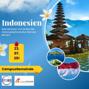 Gemeinsam die indonesische Kultur kennen lernen!