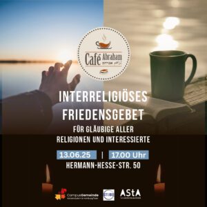 Interreligiöses Friedensgebet und Länderabend Palästina