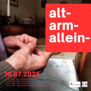 Wir lernen die Aktion alt-arm-allein kennen!