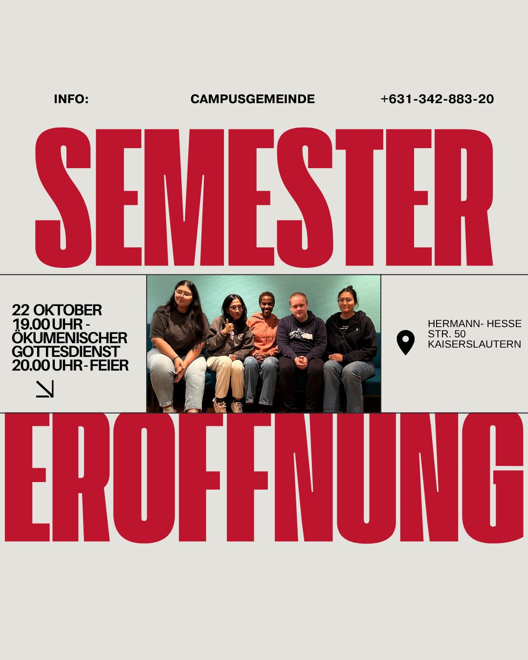 Semestereröffnung