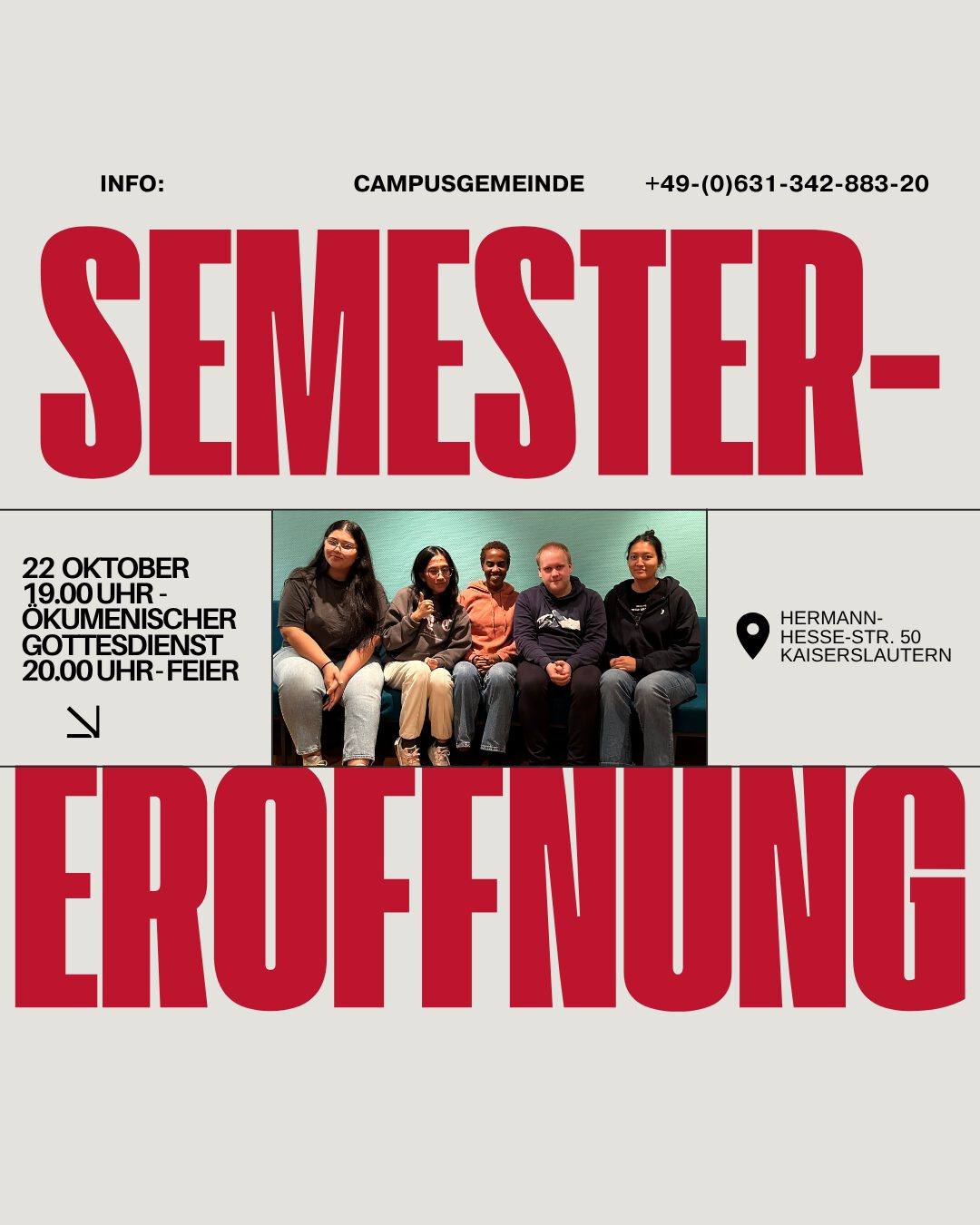 Semestereröffnung