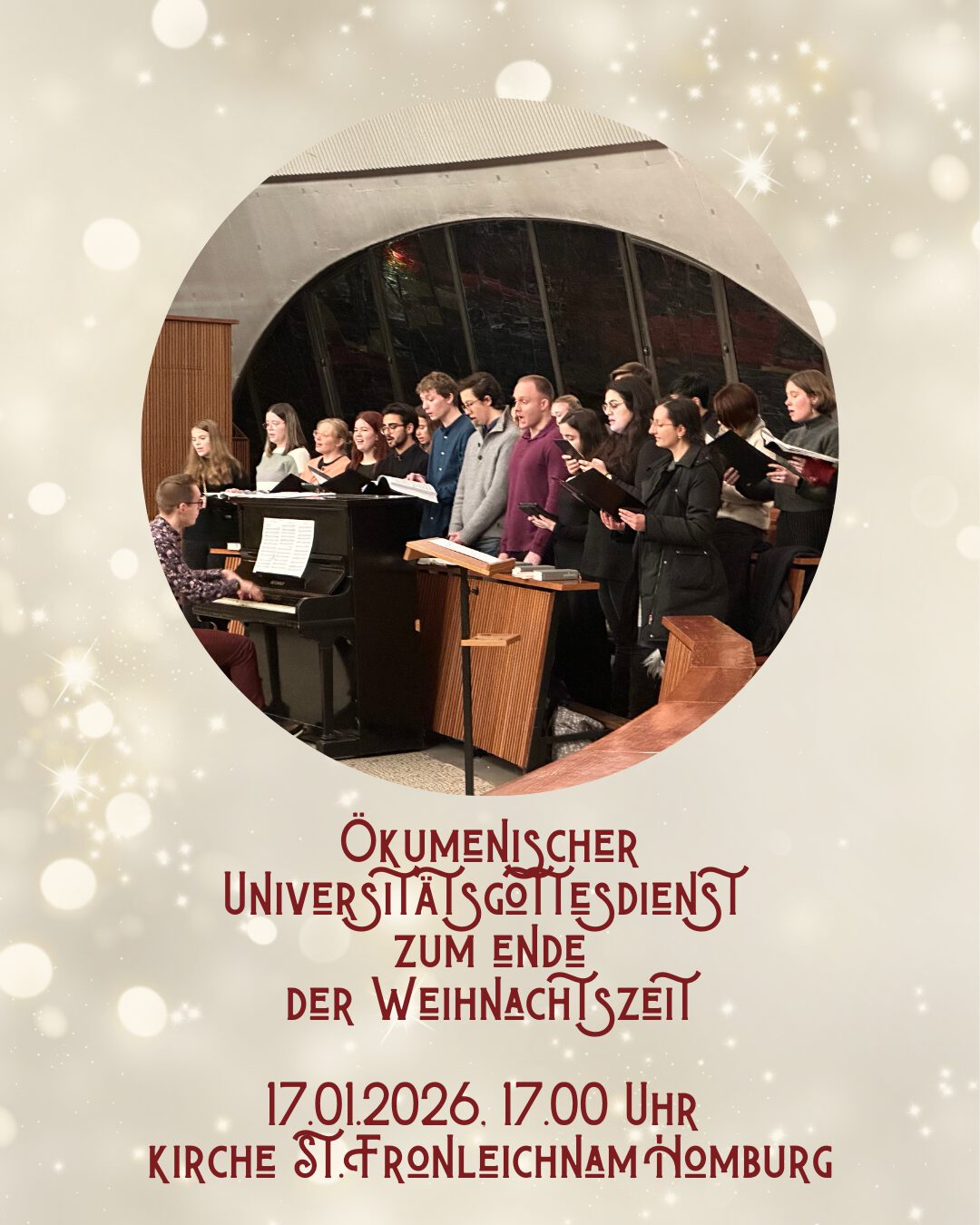 Ökumenischer Universitätsgottesdienst zum Ende der Weihnachtszeit