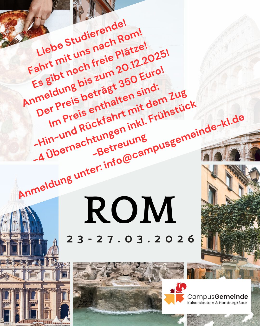 Rom mit der CampusGemeinde