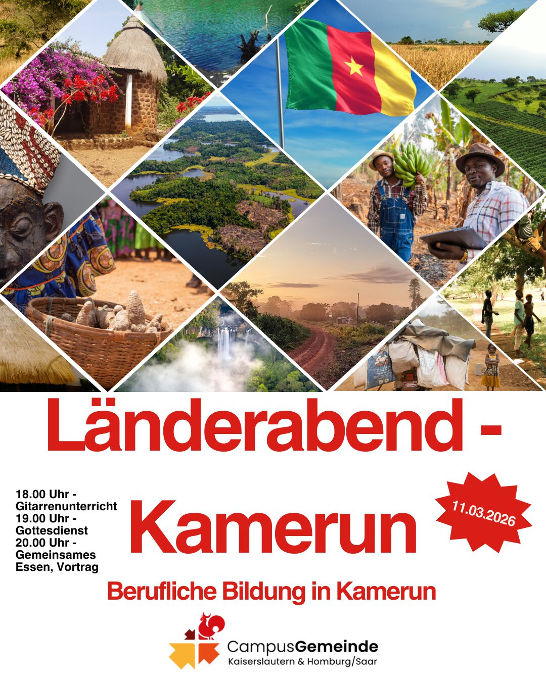 Länderabend Kamerun I Berufliche Bildung in Kamerun
