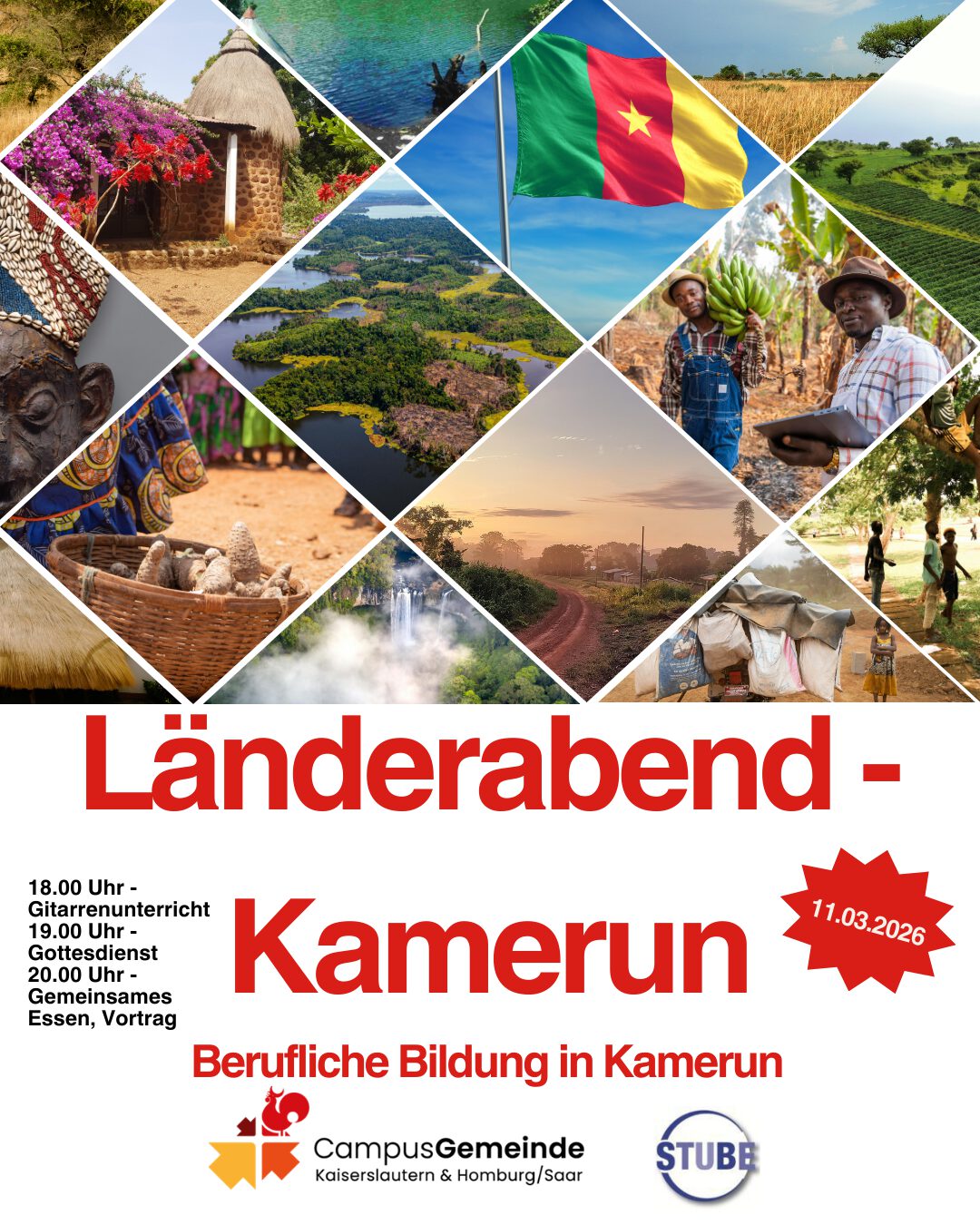 Länderabend Kamerun I Berufliche Bildung in Kamerun