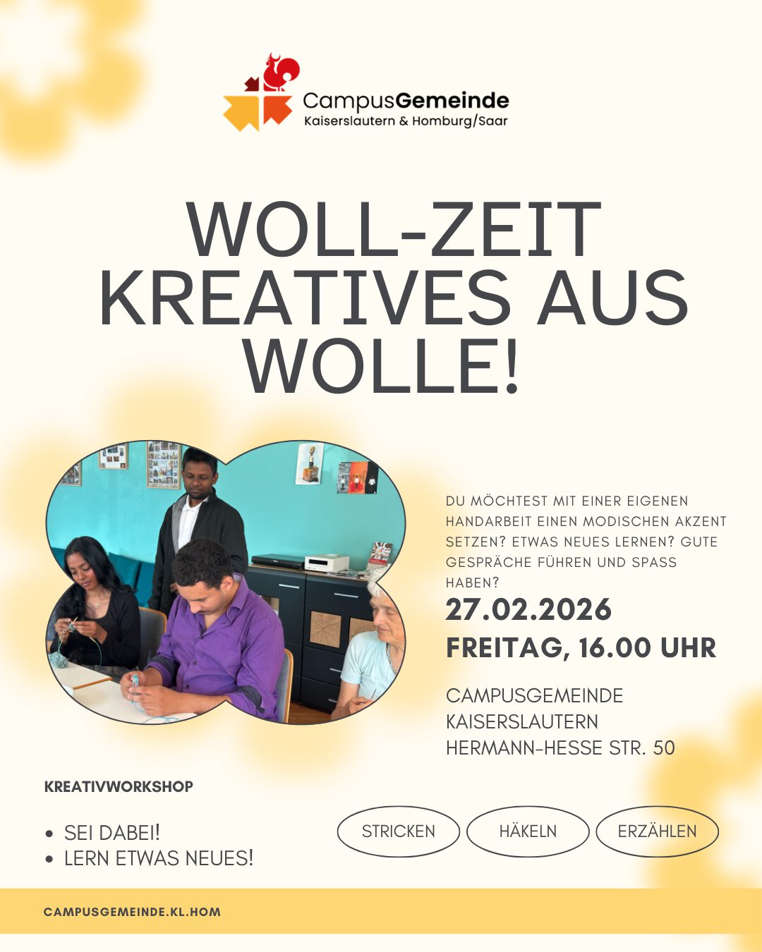 Woll-Zeit, Kreatives aus Wolle!