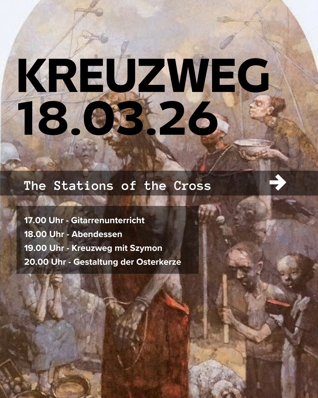 Kreuzweg & Osterkerze