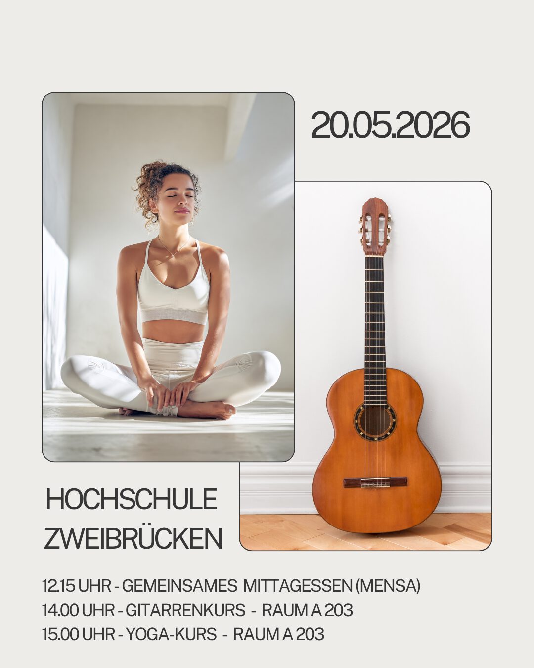 Gitarrenunterricht & Yoga
