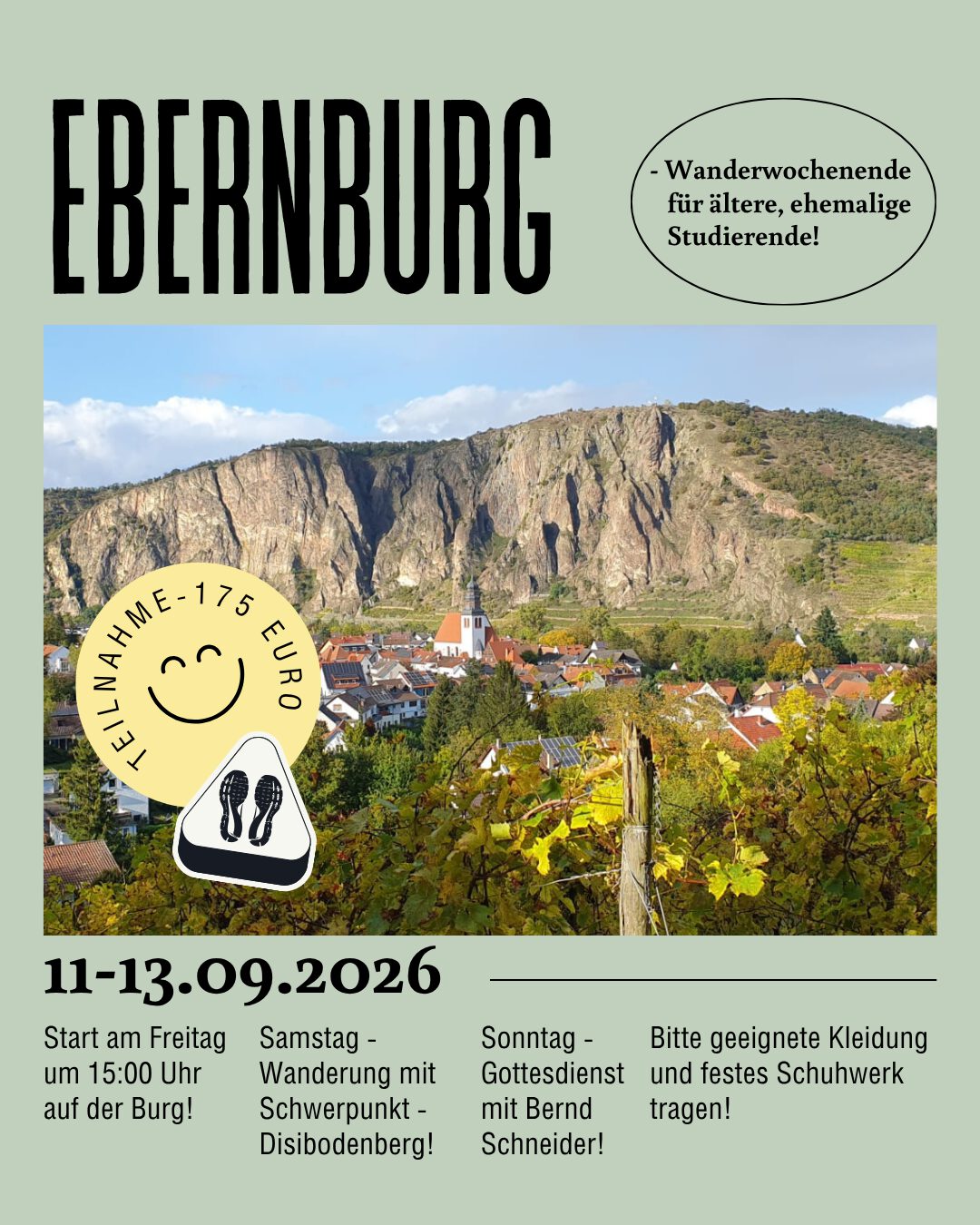Ebernburg - Wanderwochenende 2026