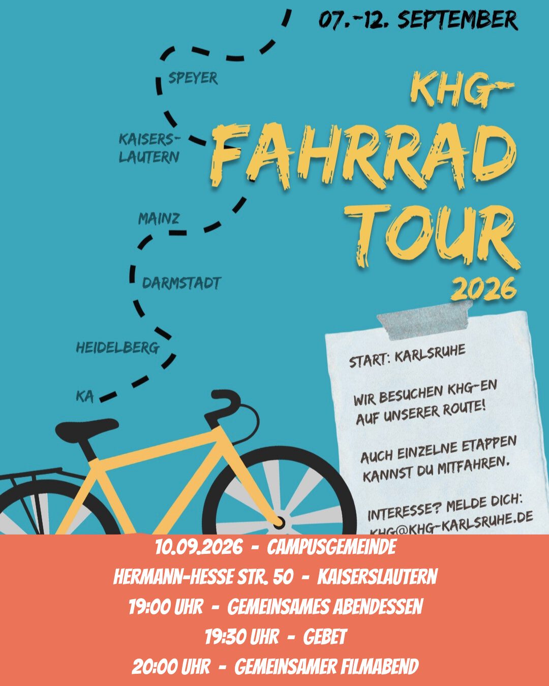 Fahrrad-Tour 2026