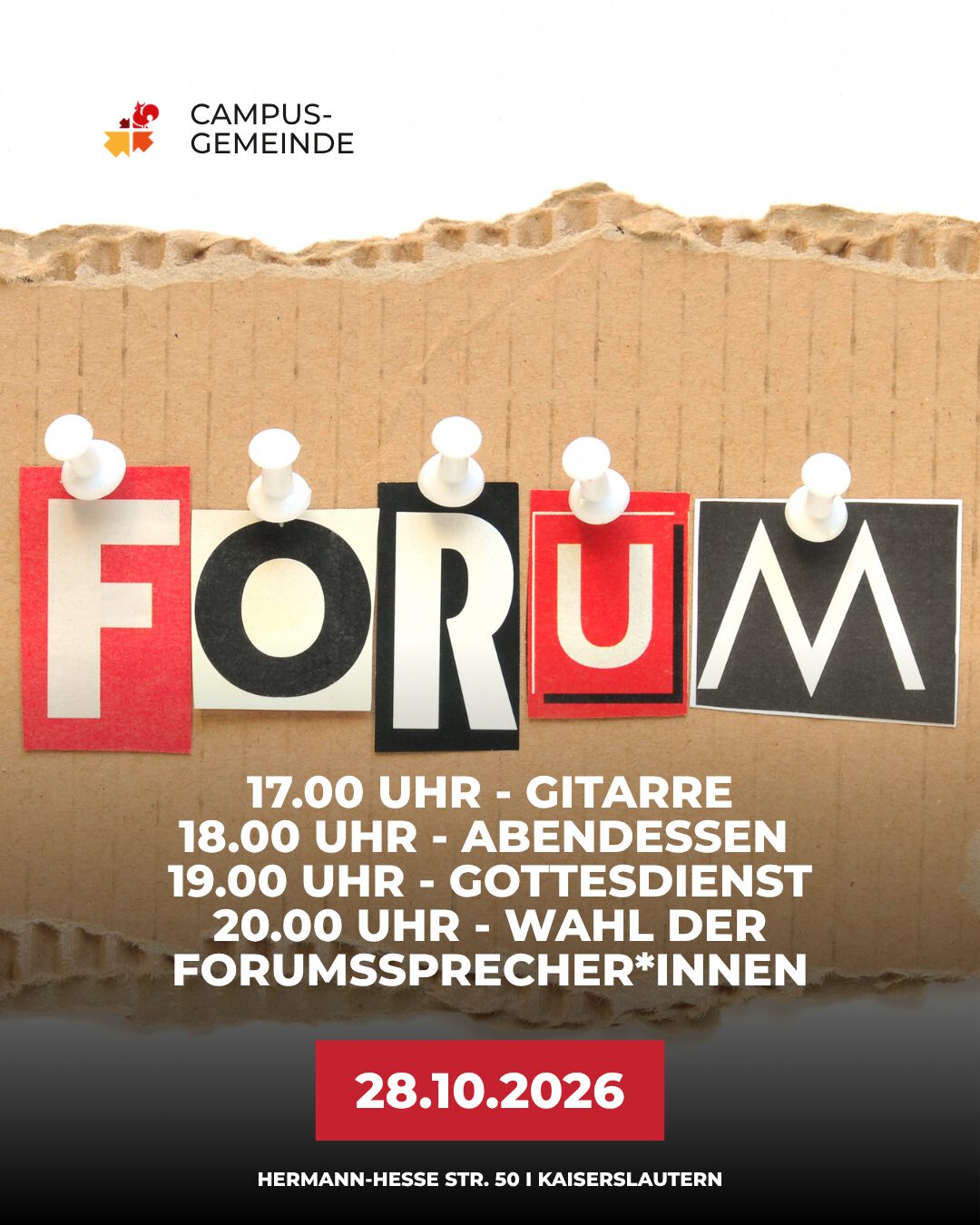Wahl der Forumssprecher*innen