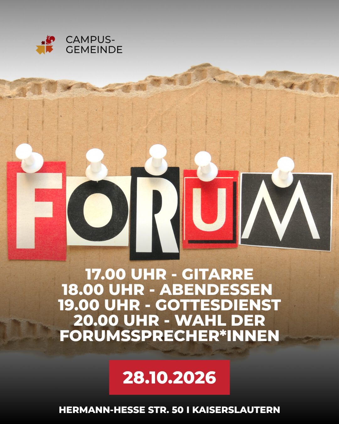Wahl der Forumssprecher*innen