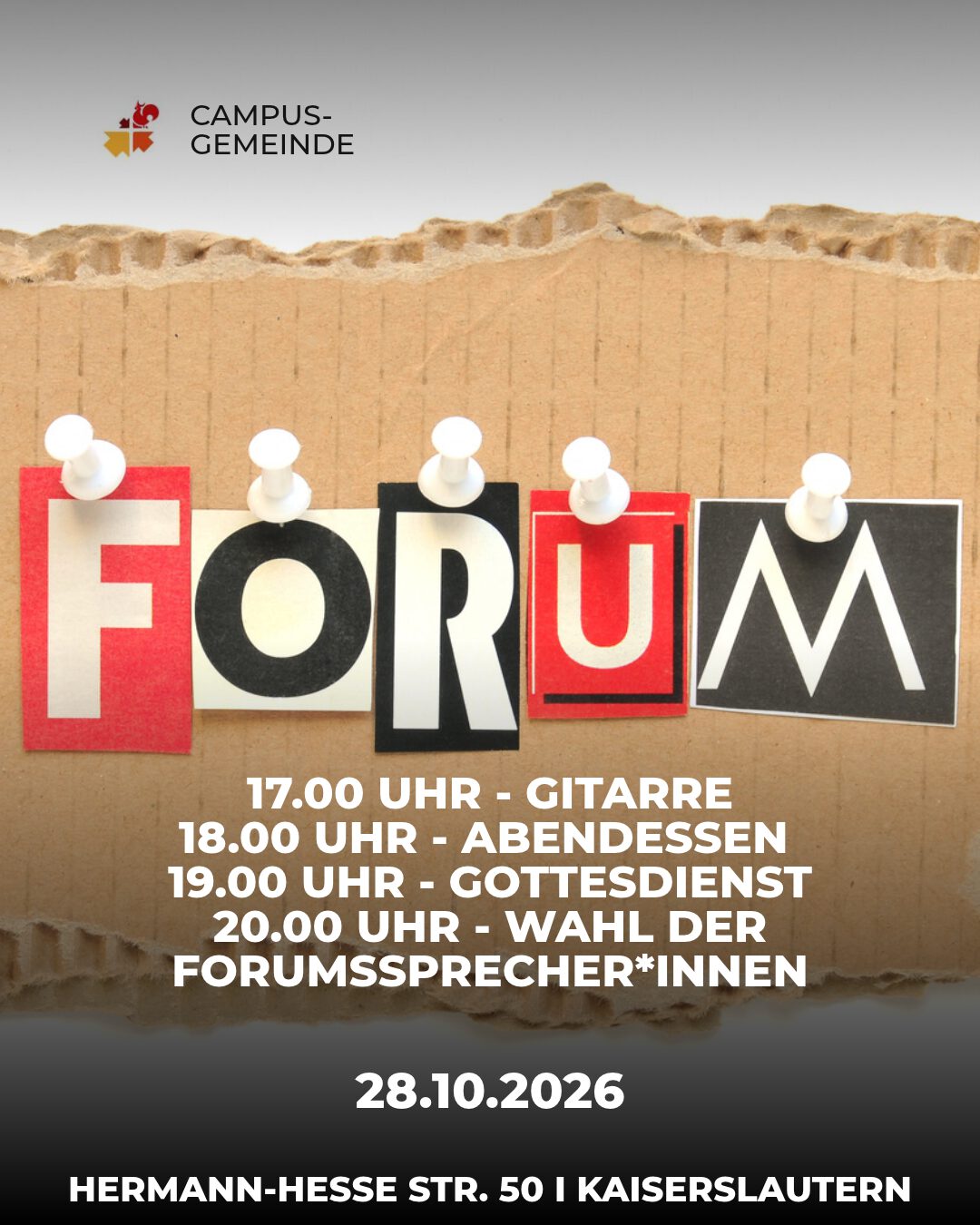 Wahl der Forumssprecher*innen