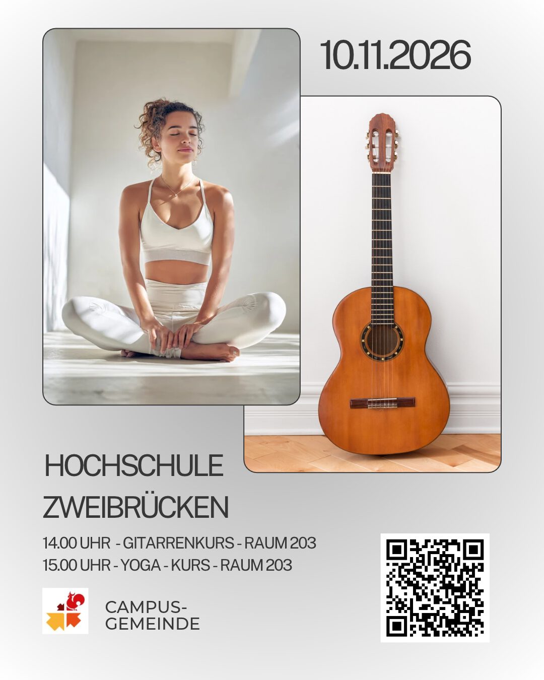 Yoga & Gitarrenkurs